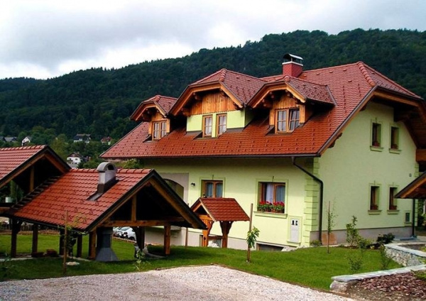 Drážková Bobrovka - Rodinný dům, barva Engoba měděná