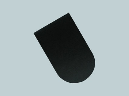 Cembrit - Bobrovka - detail černé krytiny