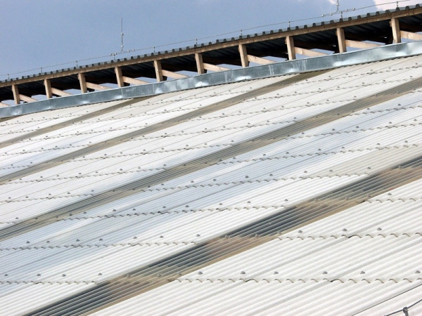 Cembrit - Vlna B8- ukázka šedé střechy
