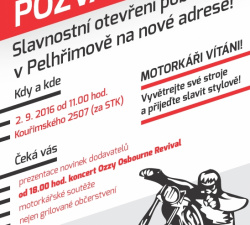 Slavnostní otevření pobočky v Pelhřimově na nové adrese!