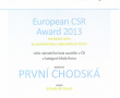European CSR Award 2013 - článek Hospodářské noviny