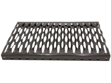 Stoupací plošina rošt 420x250 tmavě hnědá