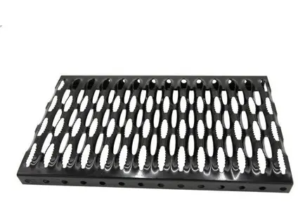 Stoupací plošina rošt 420x250 černá