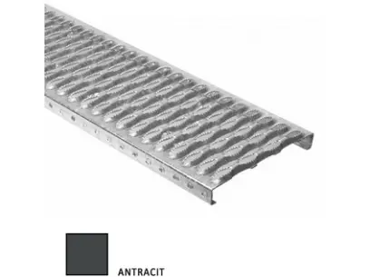 Stoupací plošina rošt 600x250 antracit