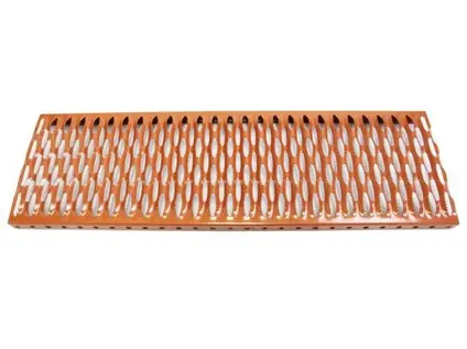 Stoupací plošina rošt 800x250 červená