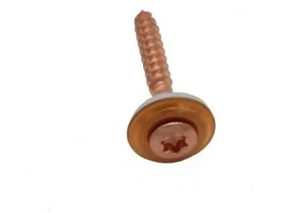 Vrut s podložkou 15 mm 4,5x35 mm Cu