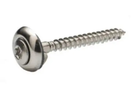 Vrut s podložkou 15 mm 4,5x45 mm nerez