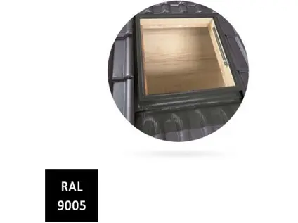 Bramac Luminex 60 60x60 ALU černá RAL 9005