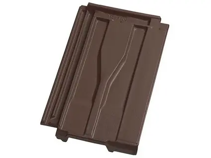 Tondach Brněnka 14 / Francouzská 14 HR větrací hnědá engoba