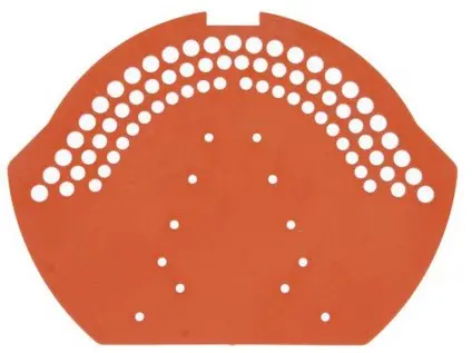 Uzávěra hřebene červená