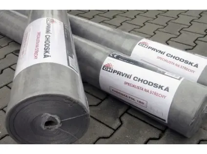 CHODSKÁ FOL 150 difúzní fólie s 2 aplikačními páskami