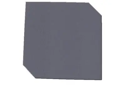 Eternit CEDRAL šablona rastrovaná 400x400 mm modročerná