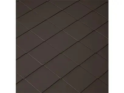 Eternit CEDRAL šablona hladká 400x400 mm tmavě hnědá