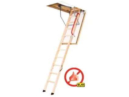 FAKRO protipožární půdní schody LWF 60 280 3dílné 70x120 cm