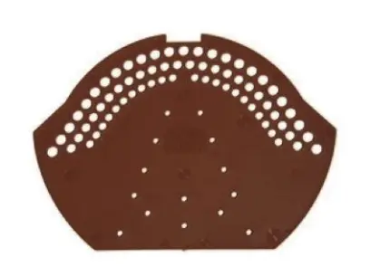 Bramac uzávěra hřebene PVC tmavě hnědá