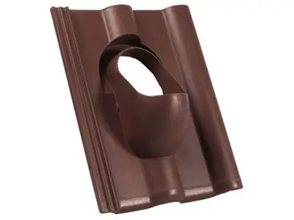 Bramac průchozí taška DuroVent Classic tmavě hnědá