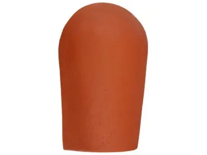 ELEGANT Hřebenáč koncový (včetně vrutu Fezn) cihlový