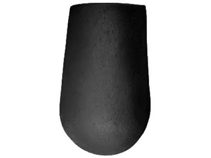 KMB BETA BRILIANT hřebenáč koncový černý (včetně vrutu Fezn)