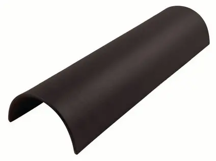 Cembrit hřebenáč kónický malý 400x120mm černý