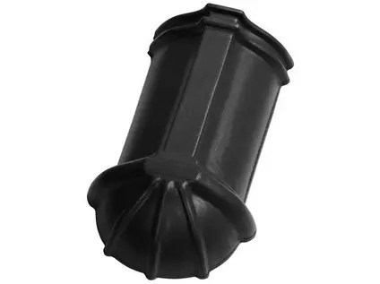 Tondach Hranice ukončení hřebenáče 21 cm dlouhé černá engoba