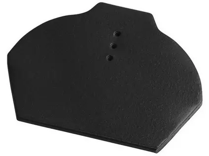 Tondach Hranice ukončení hřebenáče 21 cm spodní černá engoba