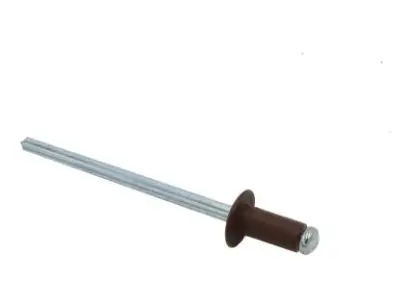 Nýt 4x8 AL/ST RAL 8017 hnědý