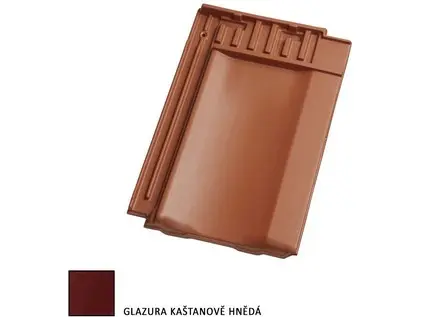Tondach Stodo 12 PPH nová kaštanová glazura