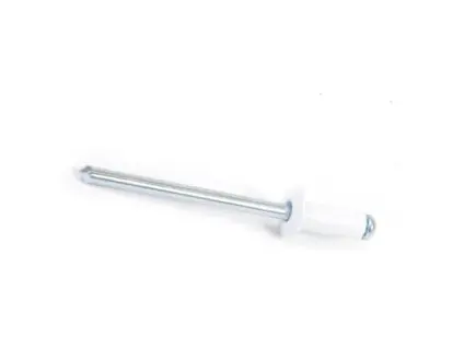 Nýt 4x8 AL/ST RAL 9010 bílý