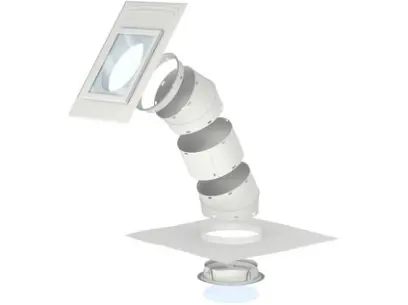 Světlovod s pevným tubusem VELUX TCR pro ploché střechy, 35 cm TLR 0K14 2010