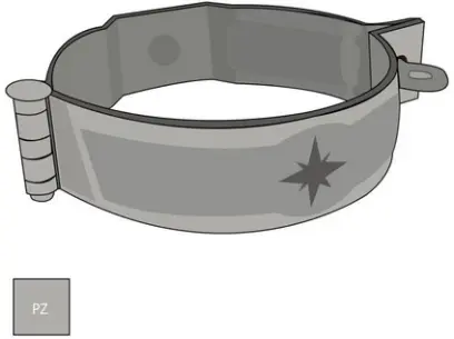 Objímka 80 mm bez hrotu, pozink M10