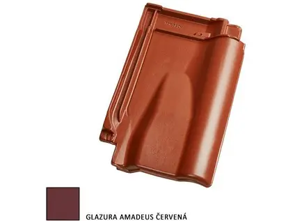 Tondach Samba větrací glazura Amadeus červená