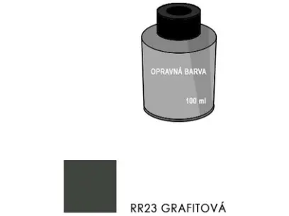 Ruukki opravná barva 100ml RR23 grafitová