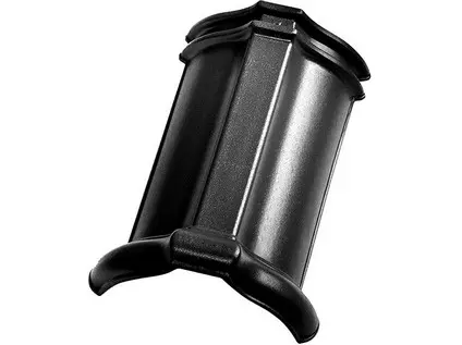 Tondach HR hřebenáč drážkový š.21 glazura Amadeus černá