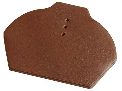 Tondach HR ukončení hřebenáče š.21 spodní hnědá engoba