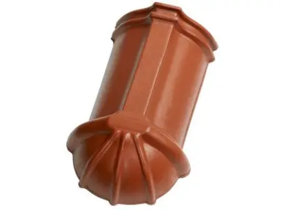 Tondach HR ukončení hřebenáče š.21 nárožní dlouhé červená engoba