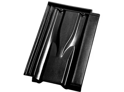 Tondach Hranice 11 posuvná větrací glazura Amadeus černá