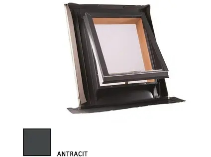 Střešní vikýř UNI profilovaná krytina 600x600 mm, antracit AL