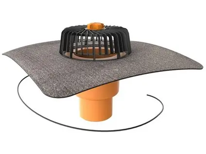 Střešní vpusť TOPWET TWE 125 BIT S