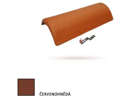 Bramac hřebenáč protector s příchytkou červenohnědá