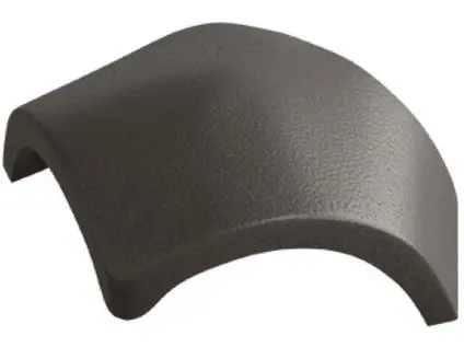 Betonpres Exclusiv hřebenáč Y rozdělovací včetně vrutu břidlicově černá