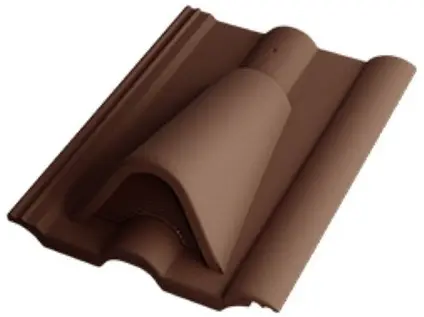 Betonpres Optimal tvarovka odvětrávací tmavohnědá