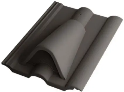 Betonpres Optimal tvarovka odvětrávací břidlicově černá