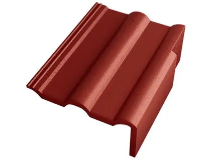 Betonpres Exclusiv tvarovka okrajová pravá višňová