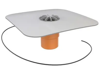 Balkonová vpusť TOPWET TWBE 75 PVC S