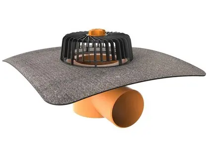 Střešní vpusť TOPWET TW 75 BIT V