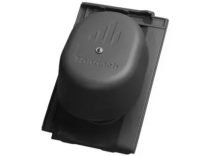 Tondach Stodo 12 komplet odvětrání černá engoba