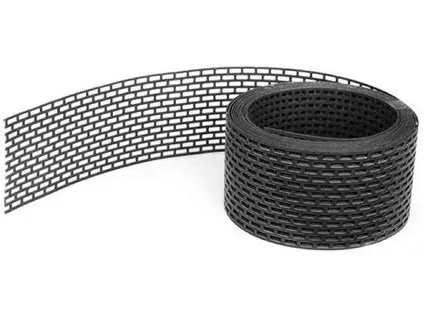 Bramac větrací pás okapní 100mm černá