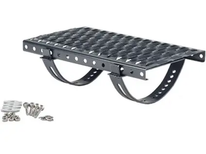 Betonpres plošina stoupací set 250x400mm břidlicově černá