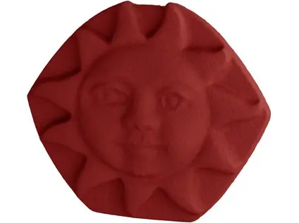 Betonpres Optimal hřebenová ucpávka beton slunce višňová