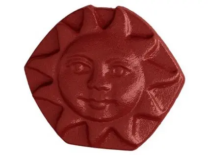 Betonpres Exclusiv hřebenová ucpávka beton slunce višňová